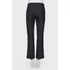 Classic silk trousers
