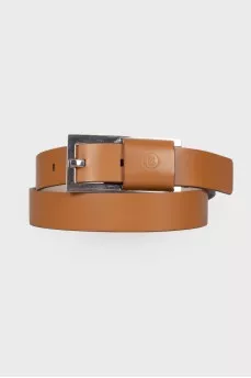 Leather belt