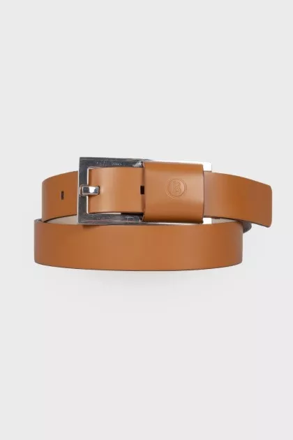 Leather belt