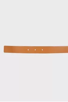 Leather belt