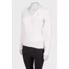 Knitted white pulver