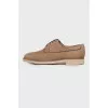 Men's textile brogues