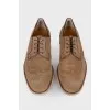 Men's textile brogues