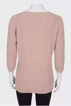 Cashmere sweater in the color of the mocha