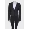 Classic black tailcoat