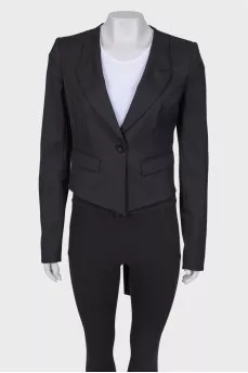 Classic black tailcoat