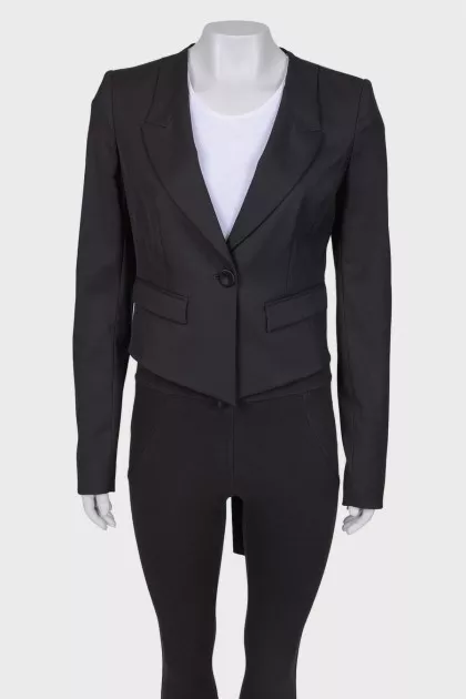 Classic black tailcoat