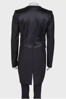 Classic black tailcoat