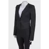 Classic black tailcoat