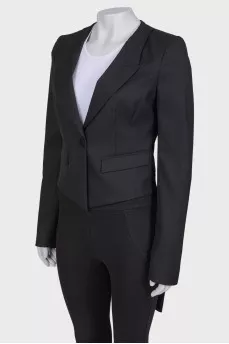 Classic black tailcoat