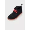 Children's suede boots