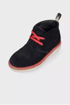 Children's suede boots