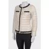 Dairy jacket with ruffles