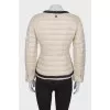 Dairy jacket with ruffles