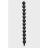 Bracelet with spikes in rhinestones