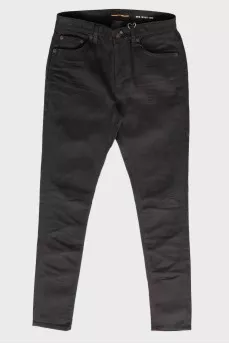 Black jeans with tag