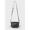 Черная сумка crossbody