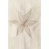 Scarf with embroidered flowers