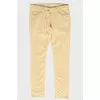 Direct cut yellow jeans