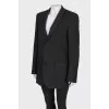Black jacket with shoulders