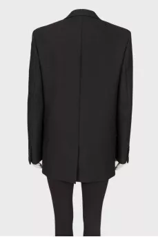 Black jacket with shoulders