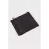 Textured leather scarf
