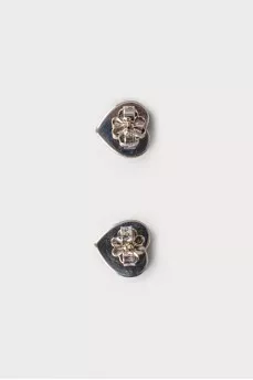 Silver earrings