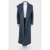 Charcoal long coat