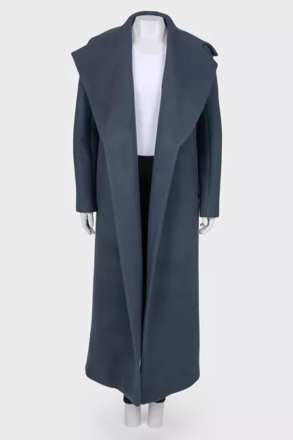 Charcoal long coat