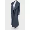 Charcoal long coat
