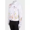 Shirt with paint splatter print