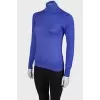 Blue cashmere sweater