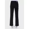 Men's velor trousers