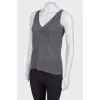 Cashmere gray top