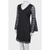 Lace black dress