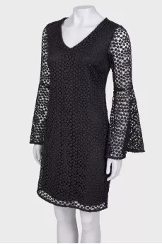 Lace black dress