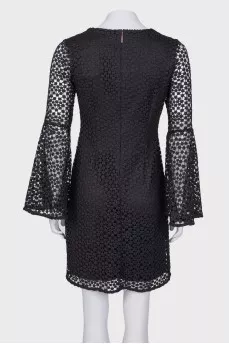 Lace black dress