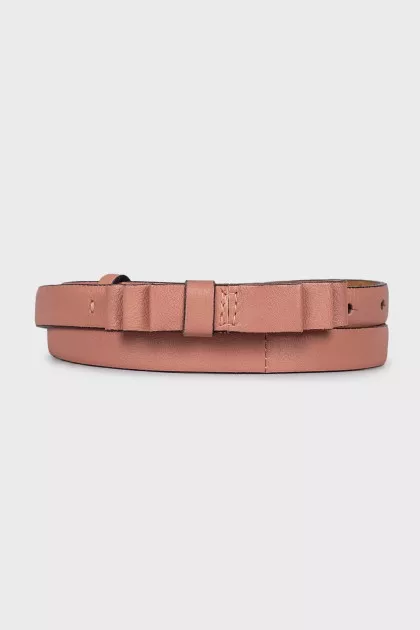 Powder thin belt