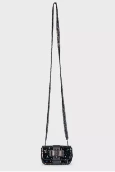 Сумка Sweet Charity Mini Patent Black