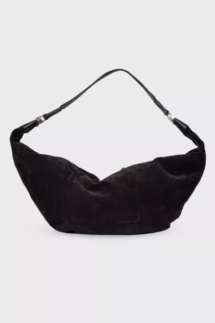 Genuine suede bag