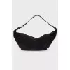 Genuine suede bag