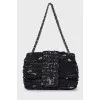 Twrid black and white bag