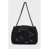 Twrid black and white bag