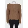 Knit sweater