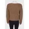 Knit sweater