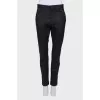 Classic trousers with tag