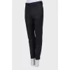 Classic trousers with tag