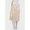 Asymmetric midi skirt