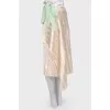 Asymmetric midi skirt