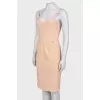 Bustier dress with straps